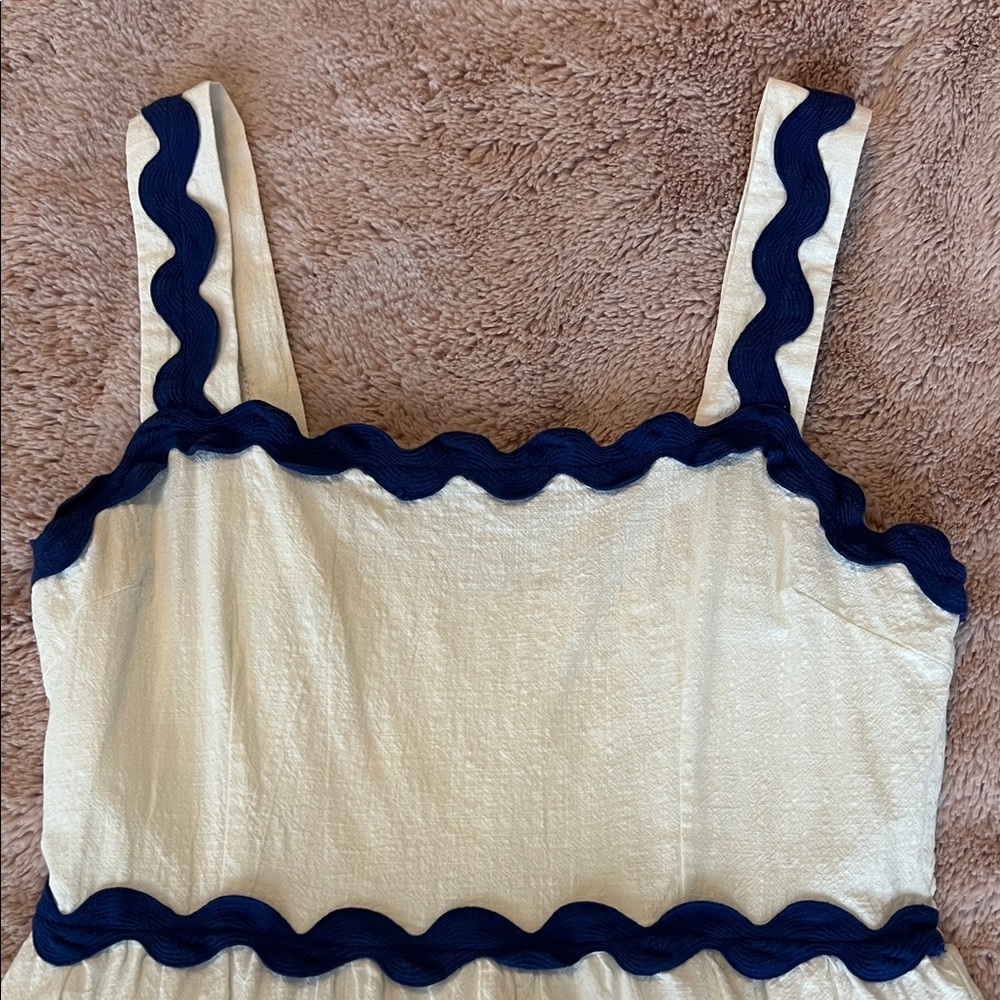 Ric Rac Trim Maxi Dress - Picture 3 of 8